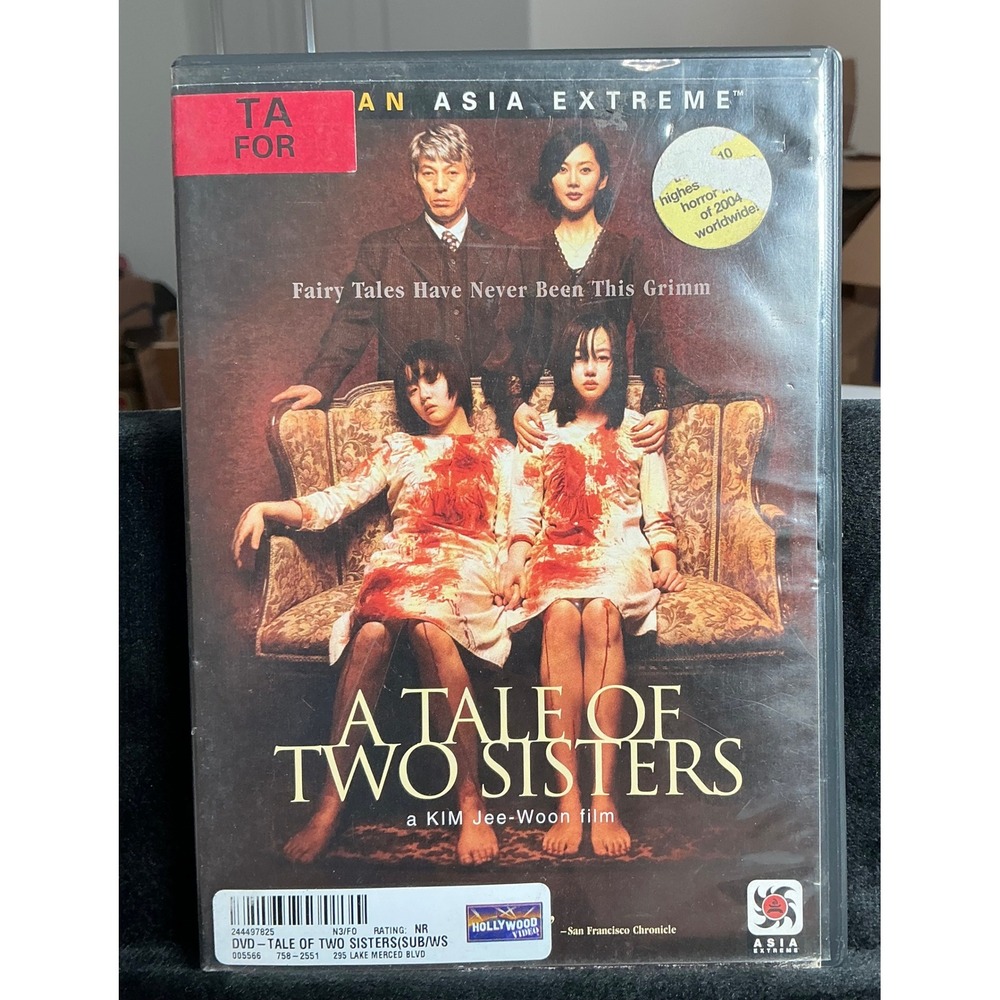 2005 Tartan A Tale of Two Sisters DVD Kim Jee-Woon Korean Horror Asia Extreme
